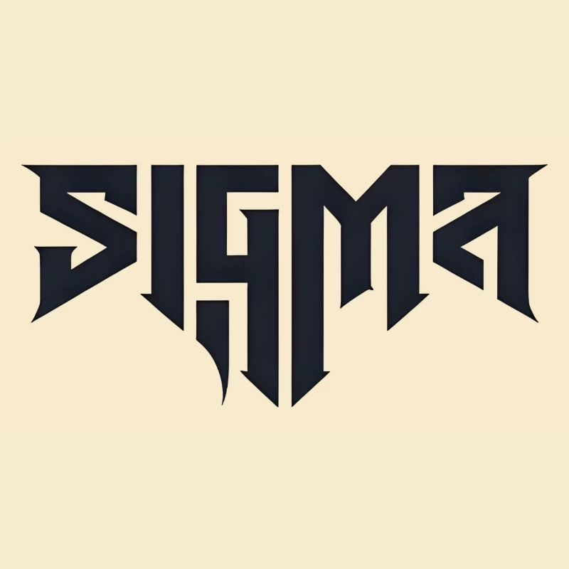 Glyphes Sigma dans la typographie difficile