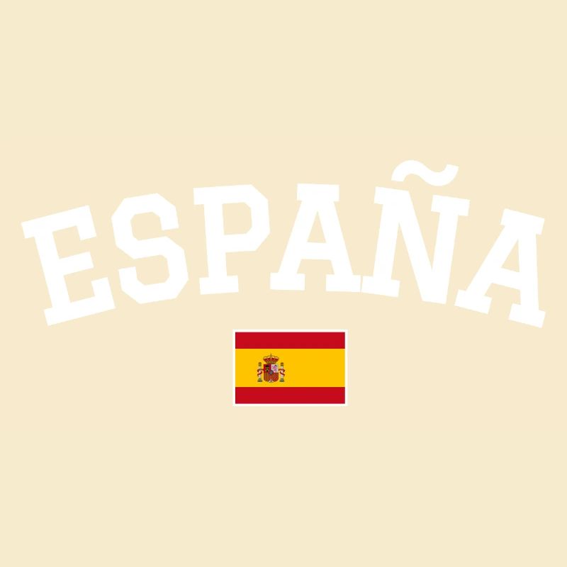 Drapeau espagnol Dessin blanc