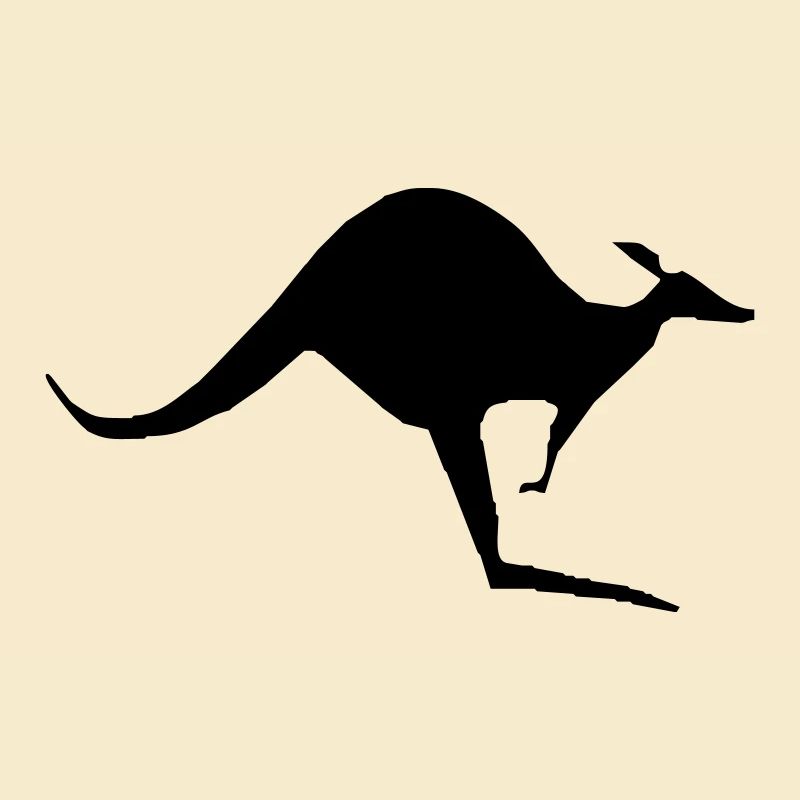 single kangaroo