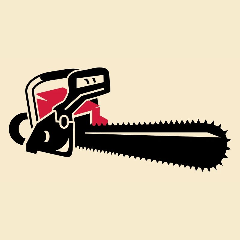A chainsaw