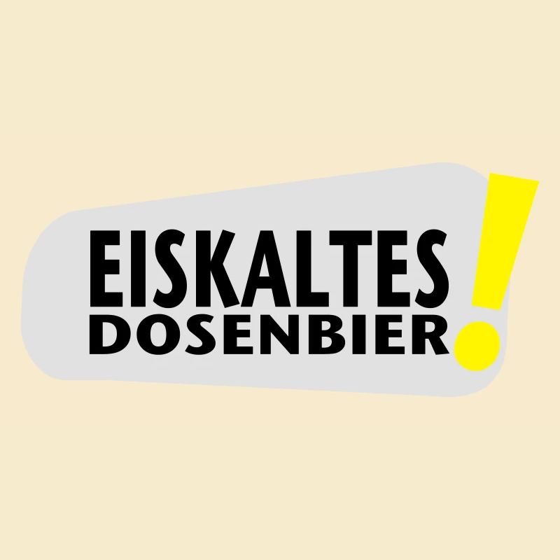 eiskaltes Dosenbier