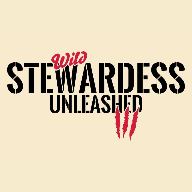 Wild stewardess unleashed