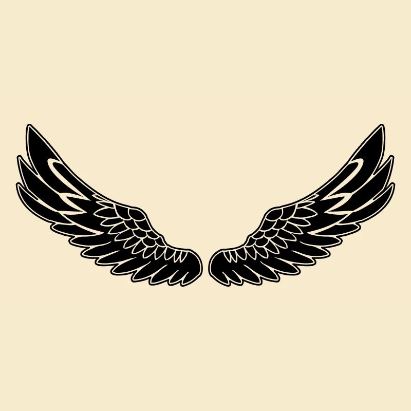 Wings black