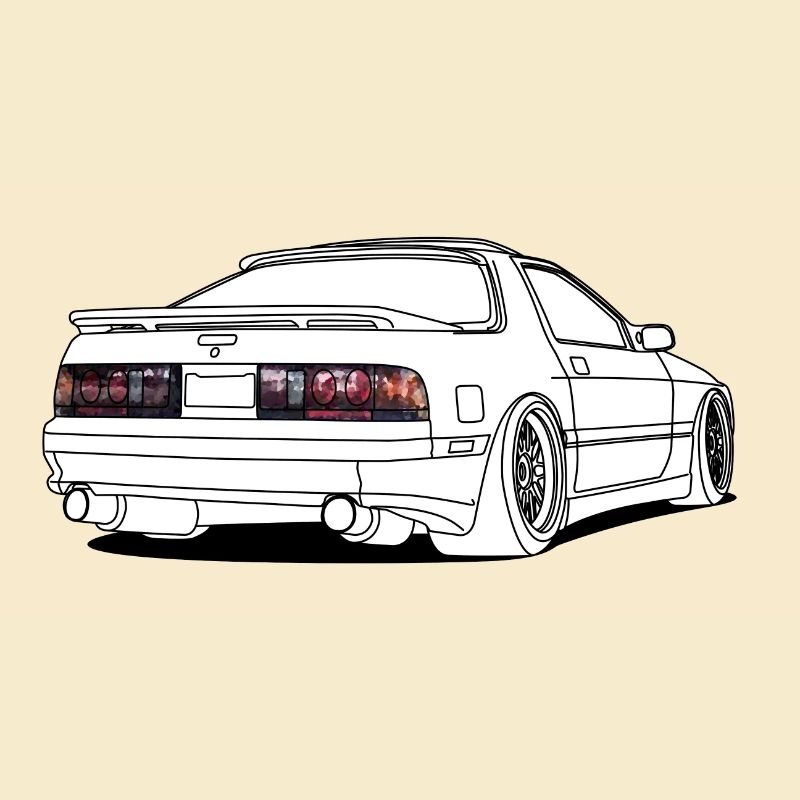 old rx7 white