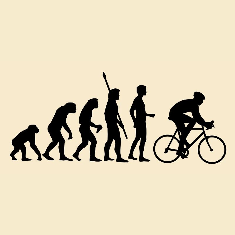 evolution_radfahrer