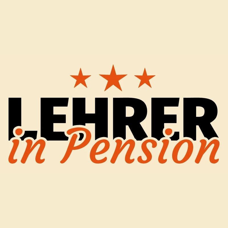Lehrer Pension Ruhestand Rente Geschenk