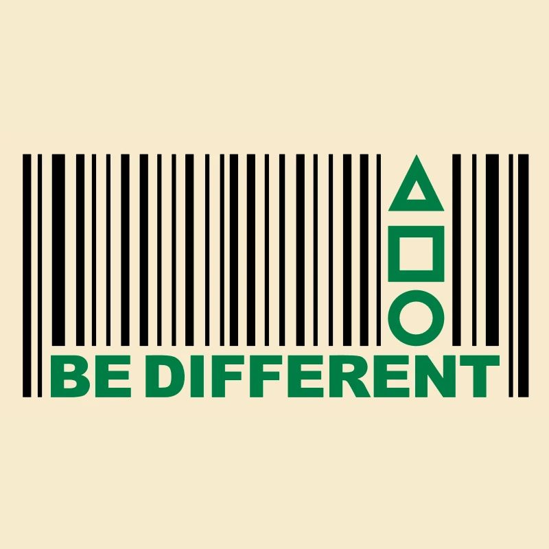 Be Different - Symboles - Barcode - code à barres