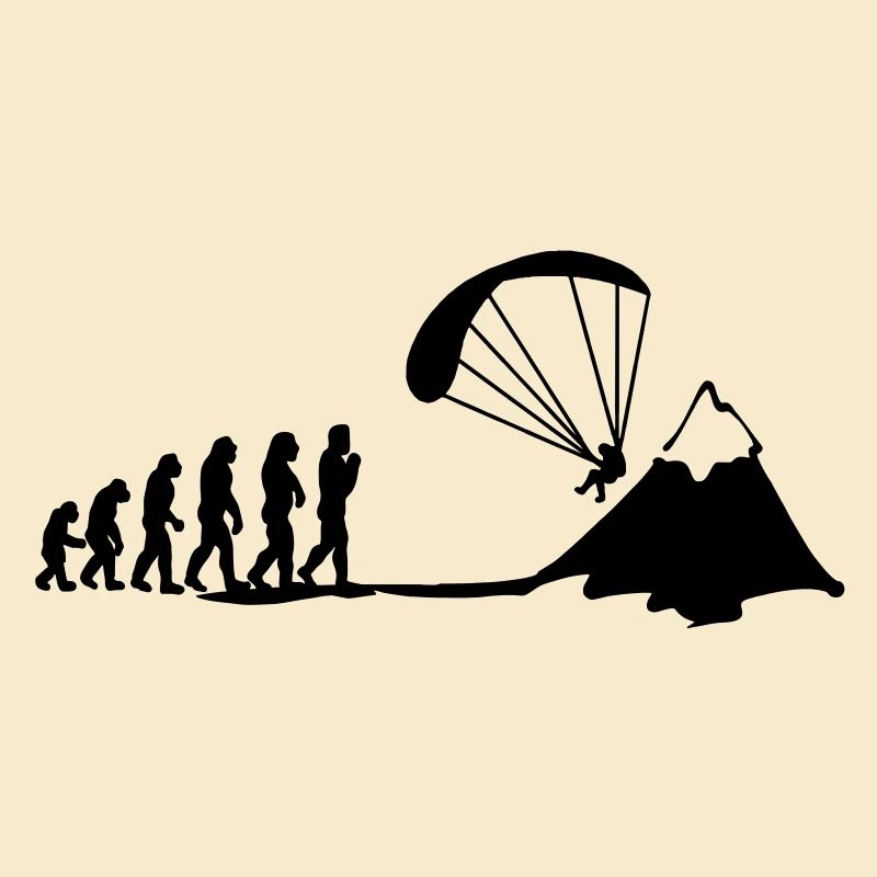 l'évolution de parapente