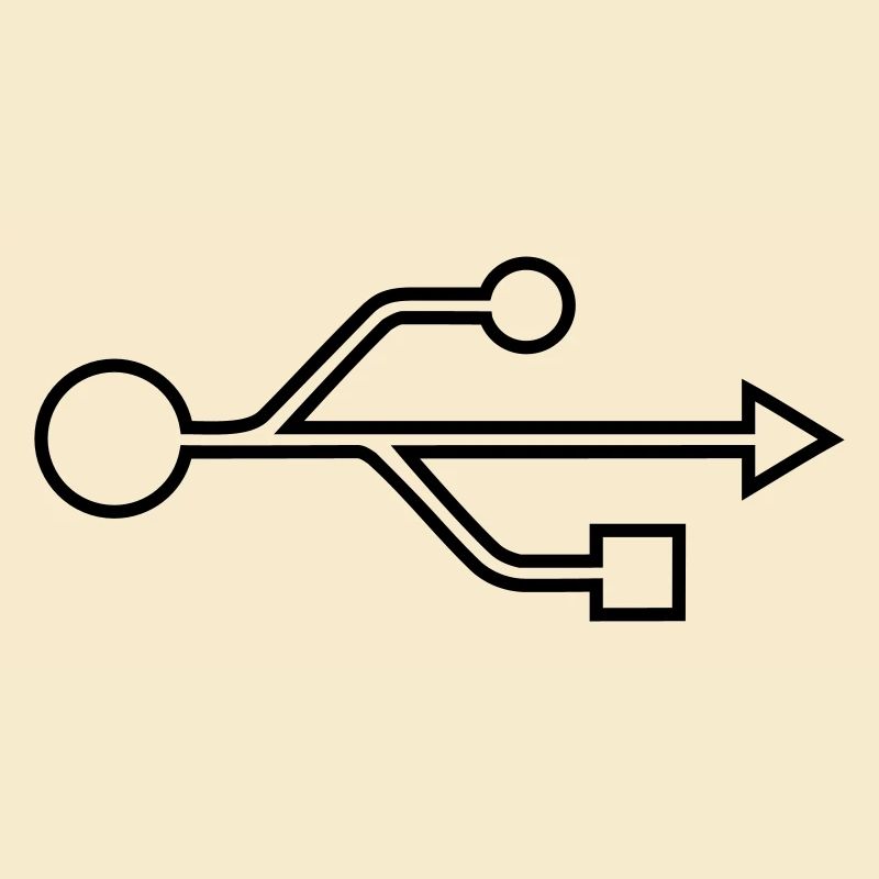 USB outline