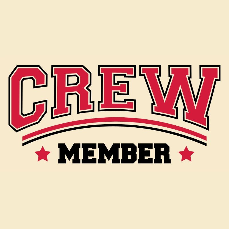 Cool Crew Member Logo Design