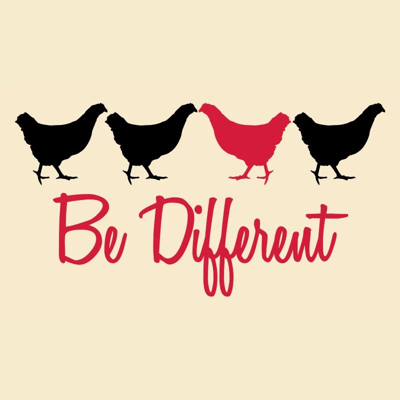 Être mit Huhn différents texte