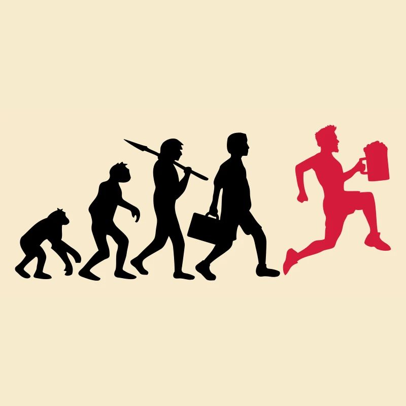 Course boire de bière Evolution