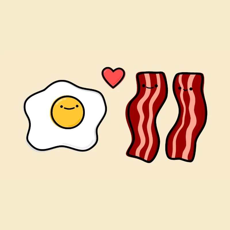 Bacon and egg