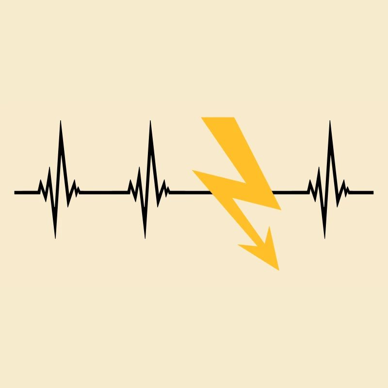 strom puls herzschlag frequenz elektrisch blitz en