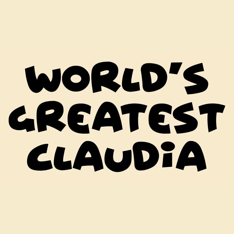 worlds greatest claudia name