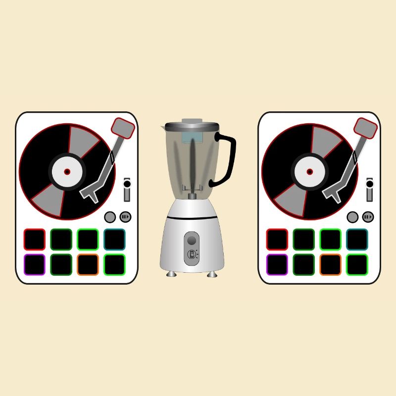DJ Controller mit Mixer
