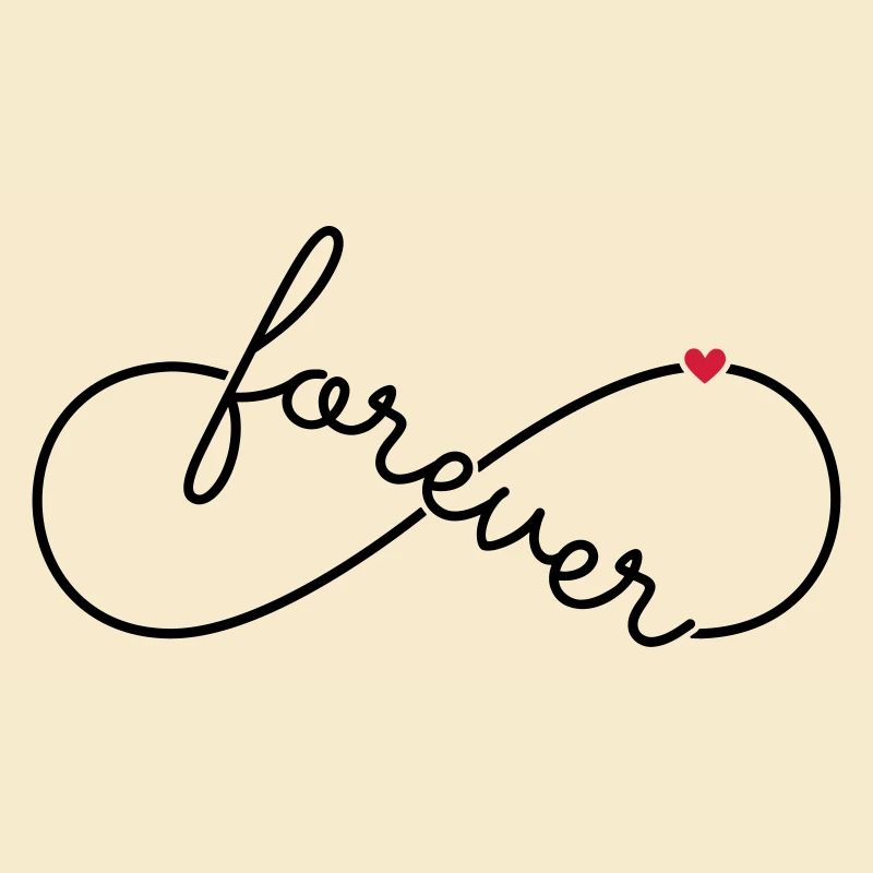 Infinity symbol Infinity forever