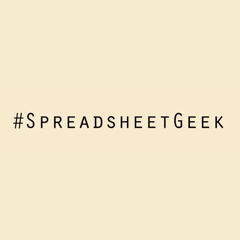 SpreadsheetGeek