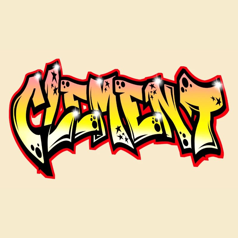 Graffiti Name Clement