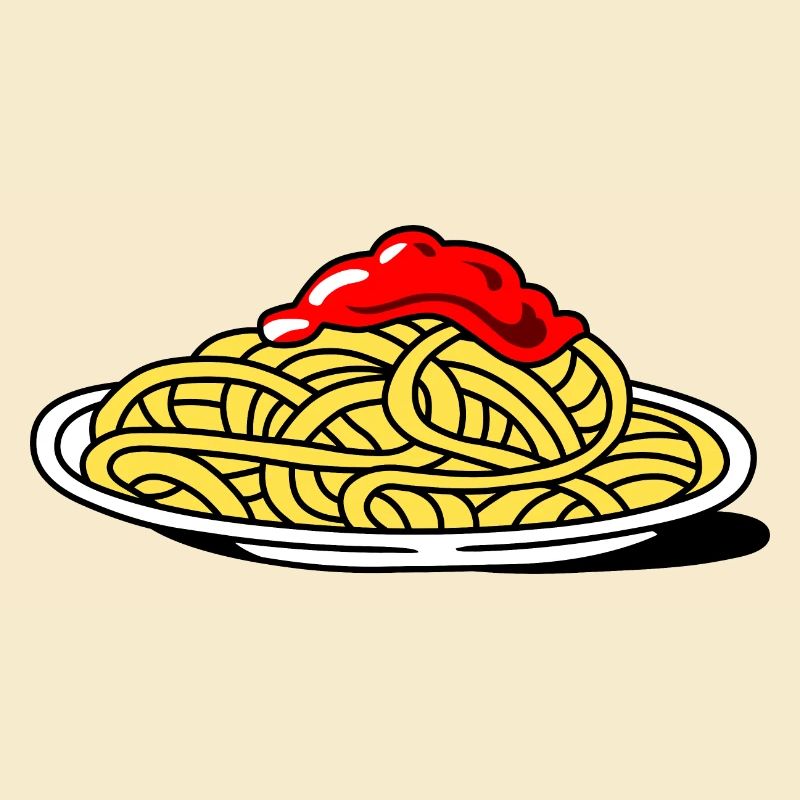 Spaghetti mit Tomaten