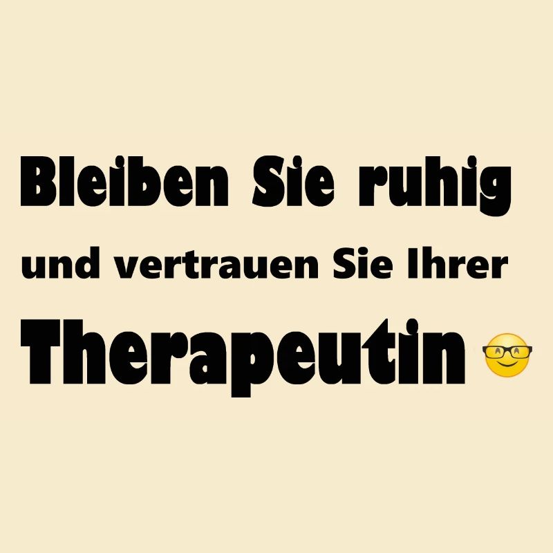 Therapeutin mit Durchblick