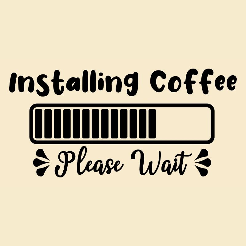 Installing Coffee Please Wait Loading