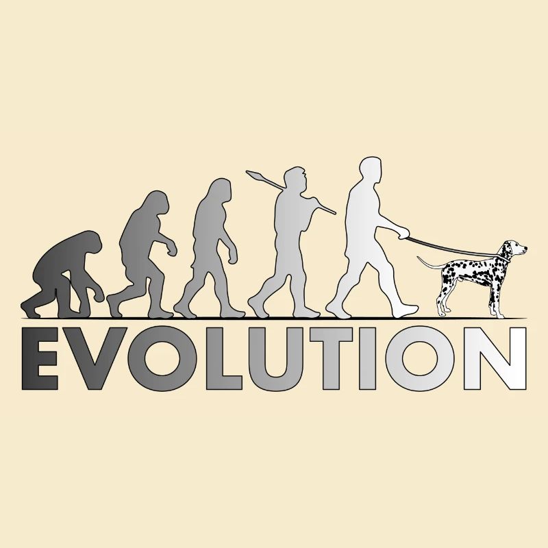 Évolution dalmate Noir et Blanc
