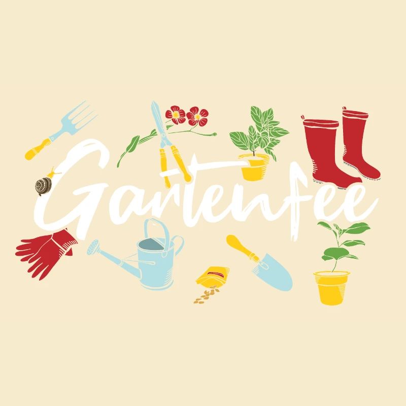 Gartenfee Gärtnerin Garten Gärtnern Kleingarten