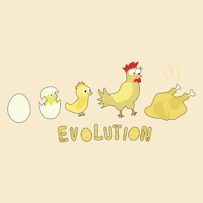 Evolution Egg Chicken Roast Chicken BBQ Barbecue
