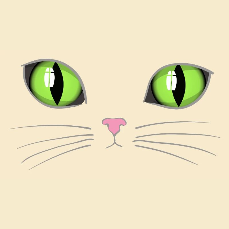 Katzengrüne Augen