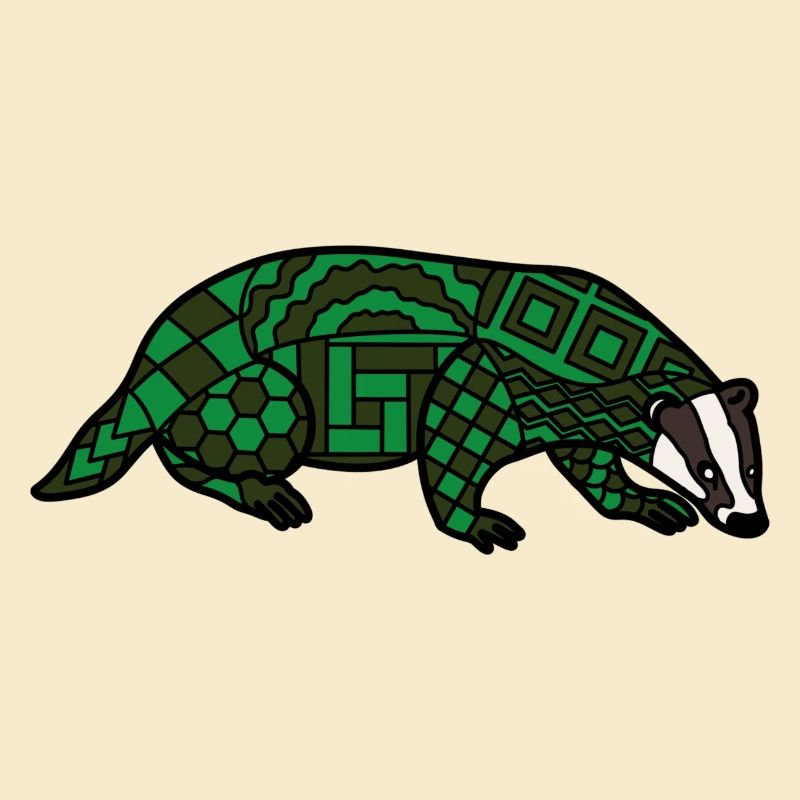 ZenDoodle "Badger"