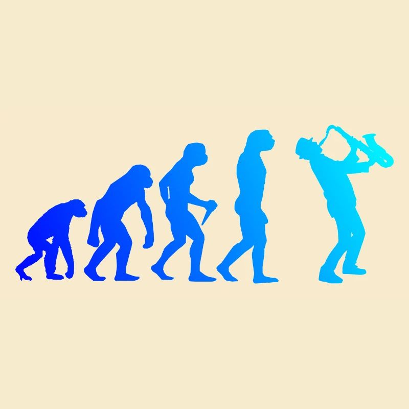 Saxophone Evolution Saxophonist Sax Men Boys