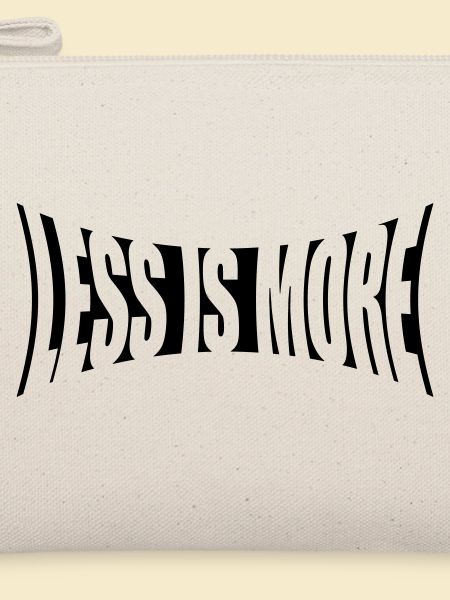 Spruch Logo Minimalismus