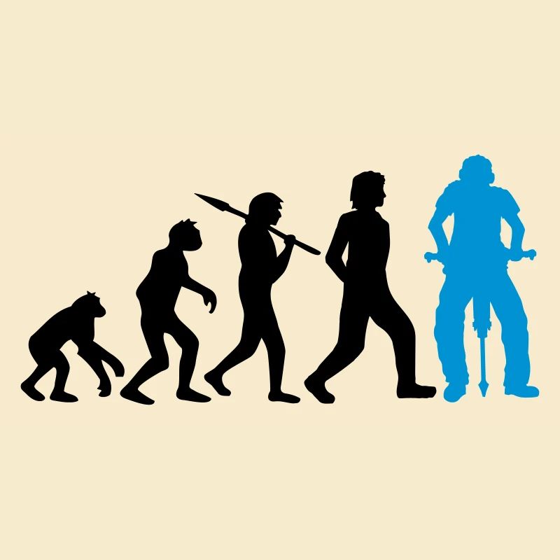 Logo Evolution Presslufthammer