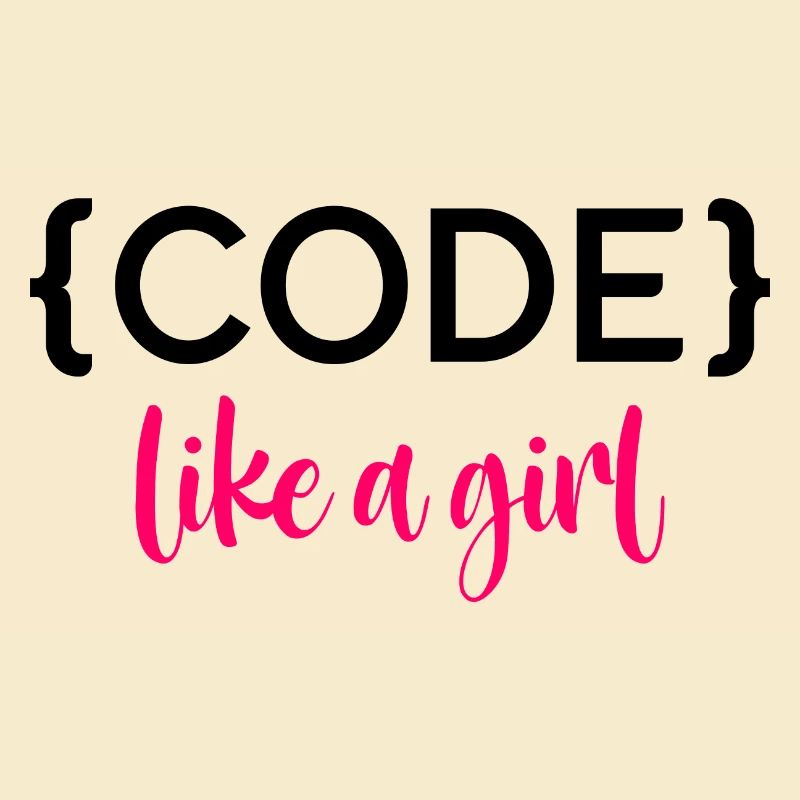 Code Like A Girl Programming Coder Computer Geek D