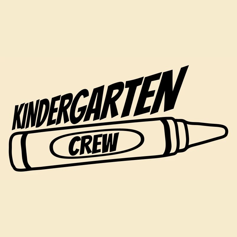 Équipe Kindergarten Crew Wax Crayon