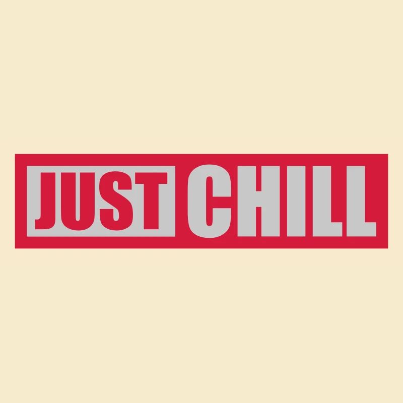Just Chill Text Logo