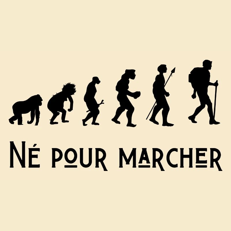 né pour marcher évolution