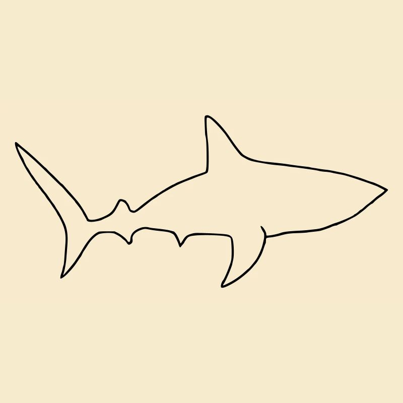 Oneline de requin