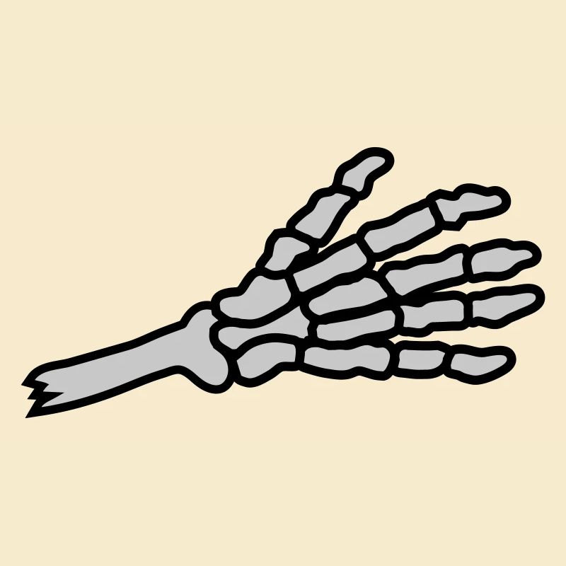 Les mains atteignent la main coupée