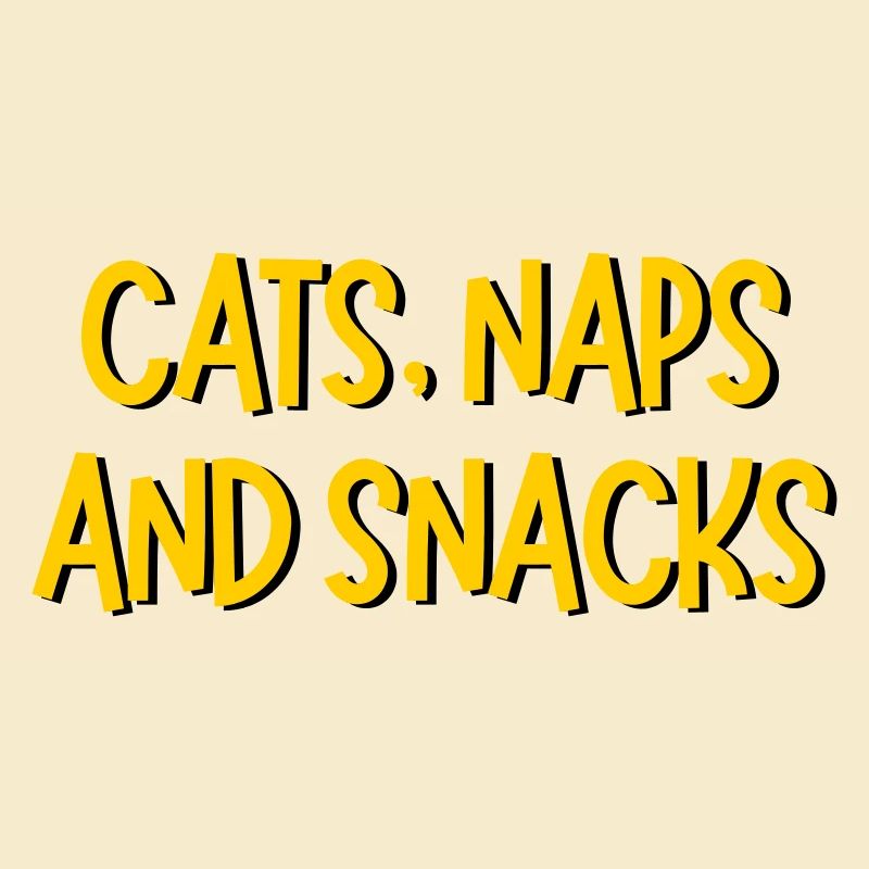 CATS NAPS AND SNACKS