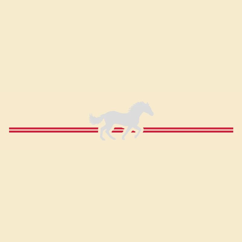 Cheval de course Stripe Line
