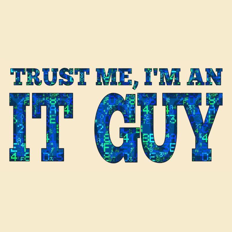 IT-Typ Unterstützung Geek Computer Computer Geek Techniker