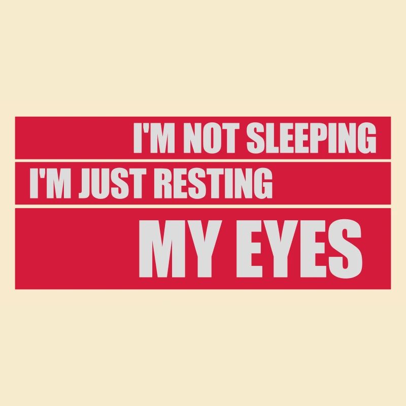 im not sleeping Zitat