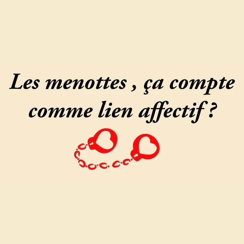 Les menottes ça compte comme lien affectif