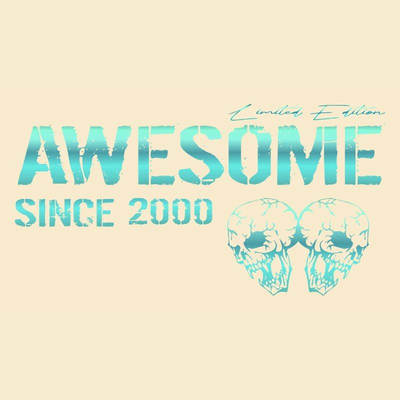 Awesome since 2000 Geschenk