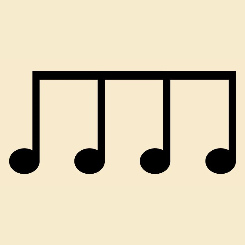 Eighth note icon to personalize