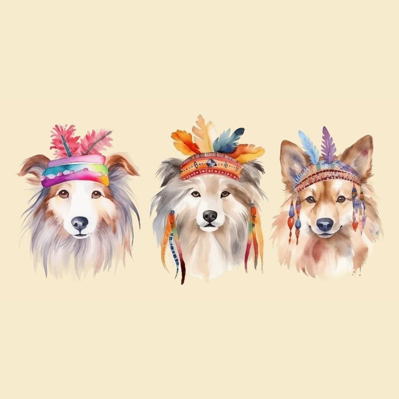 Drei Hunde