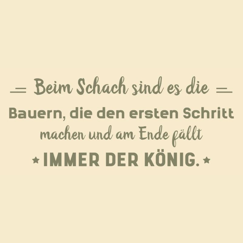 witzige Sprüche Bauer vs. König