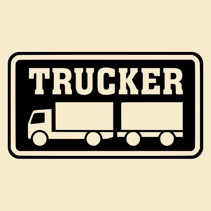 Shield Trucker Trailer Train Inverted